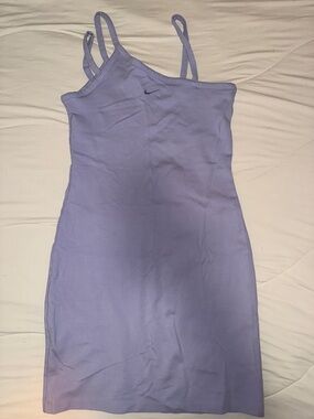 Nike Lavender Spaghetti-Strap Mini Dress